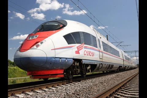 Russian Railway has signed a €1·1bn order for a further 13 Velaro RUS high speed trains